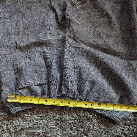 Chico Design Linen Pant Heather Gray - Picture 4 of 6